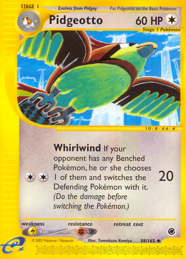 Pidgeotto – Uncommon – Expedition Base Set