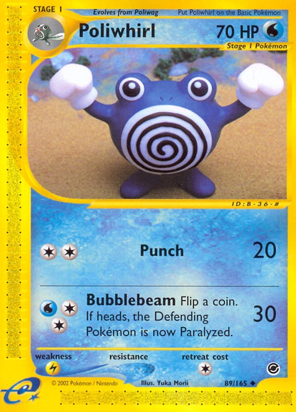 Poliwhirl – Uncommon – Expedition Base Set