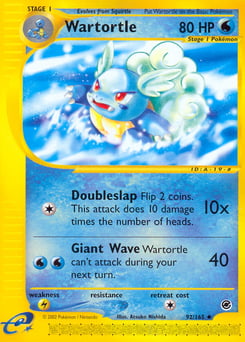 Wartortle – Uncommon – Expedition Base Set