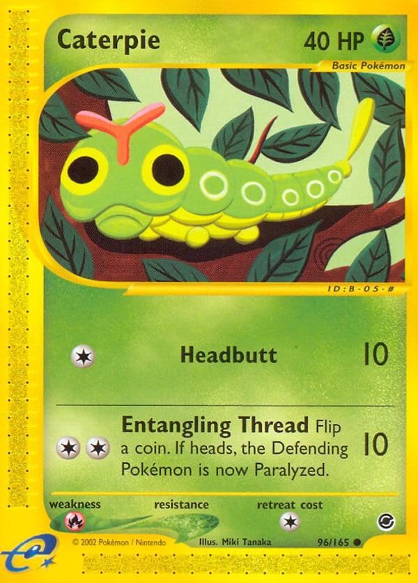 Caterpie – Common – Expedition Base Set