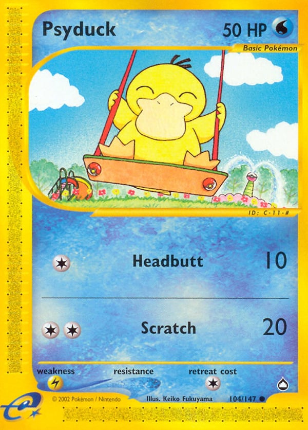 Psyduck – Common – Aquapolis