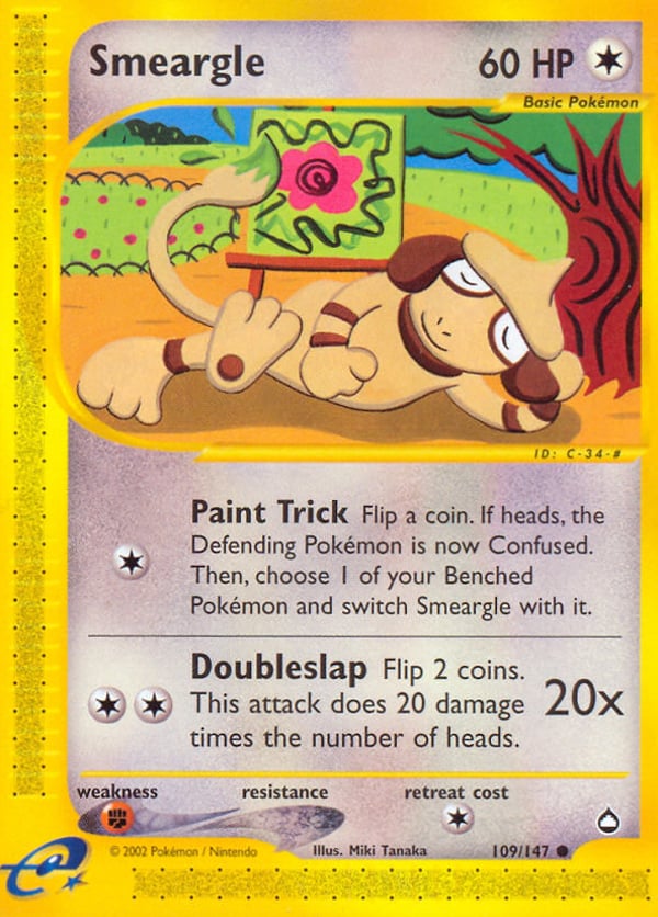 Smeargle – Aquapolis