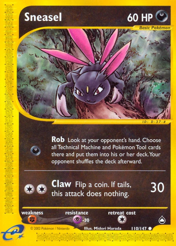 Sneasel – Aquapolis