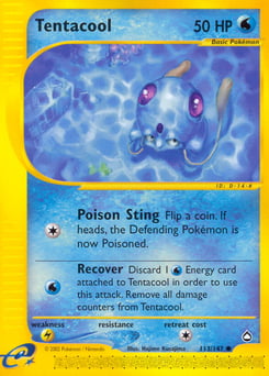 Tentacool – Common – Aquapolis
