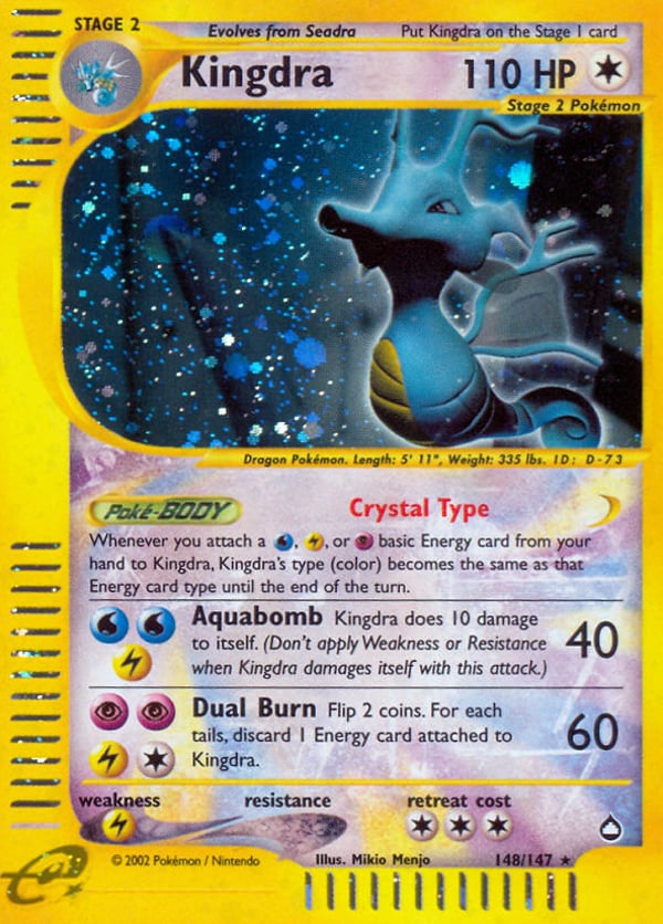 Kingdra – Rare Secret – Aquapolis