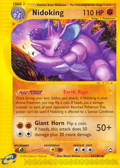 Nidoking – Rare