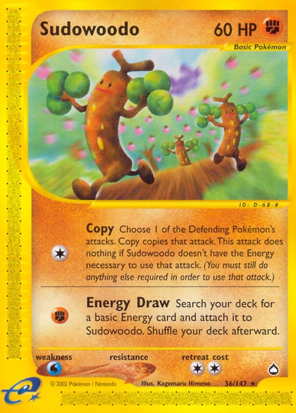Sudowoodo – Aquapolis