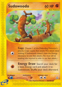 Sudowoodo – Rare