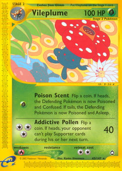 Vileplume – Rare