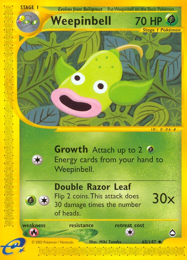 Weepinbell – Uncommon – Aquapolis