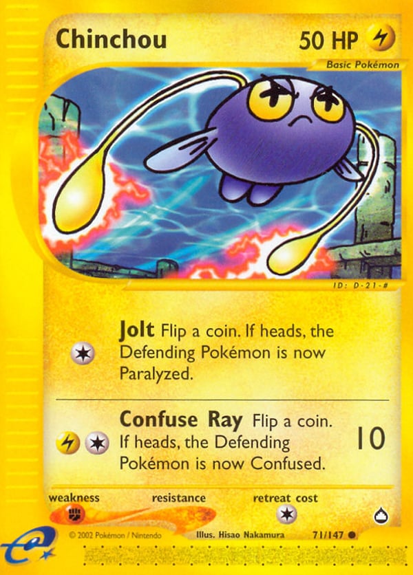 Chinchou – Aquapolis