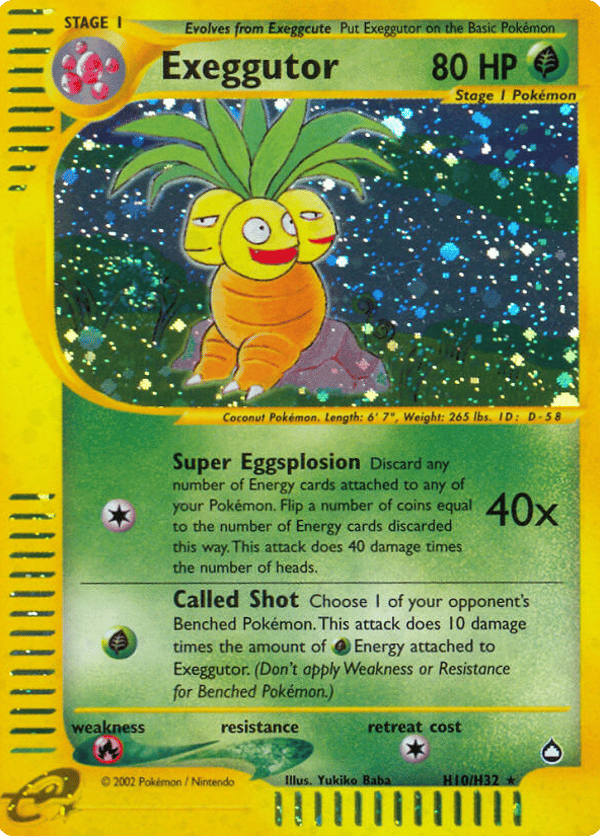 Exeggutor – Aquapolis