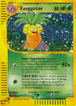 Exeggutor – Rare Holo