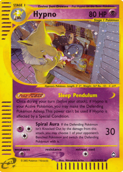Hypno – Rare Holo