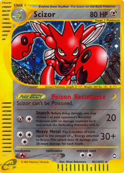 Scizor – Rare Holo