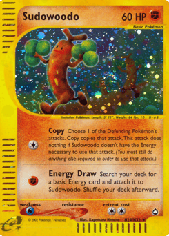 Sudowoodo – Rare Holo