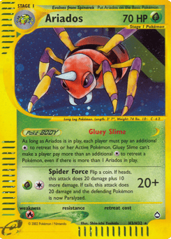 Ariados – Rare Holo