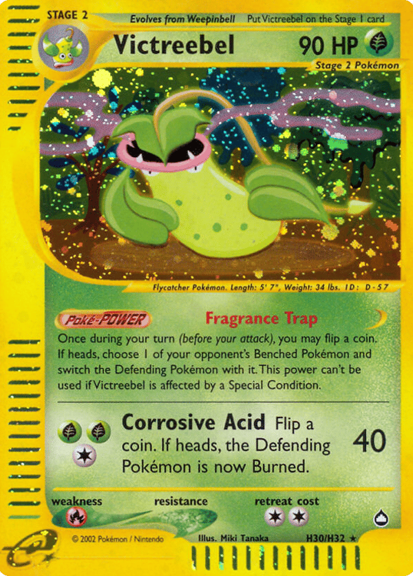 Victreebel – Rare Holo – Aquapolis