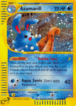 Azumarill – Rare Holo