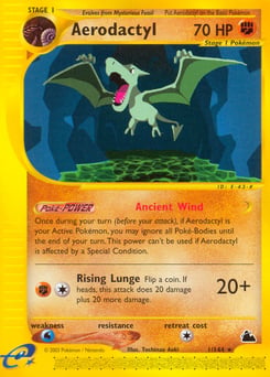 Aerodactyl – Rare – Skyridge