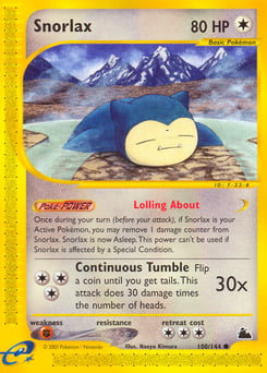 Snorlax – Common – Skyridge