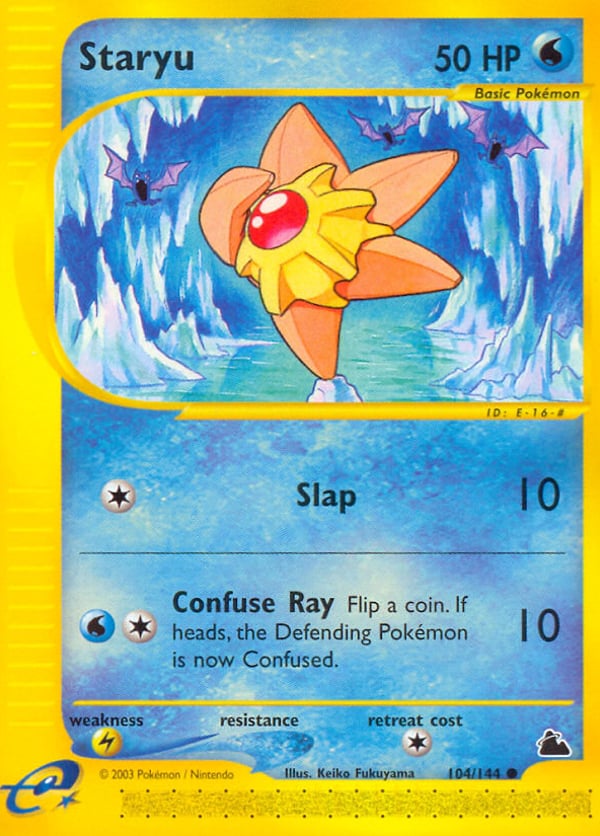 Staryu – Common – Skyridge