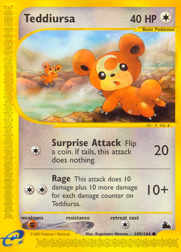 Teddiursa – Common – Skyridge