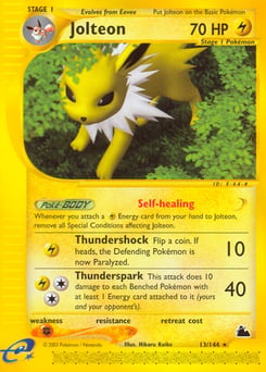 Jolteon – Rare – Skyridge