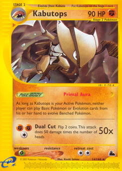 Kabutops – Rare – Skyridge