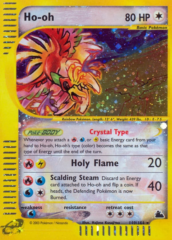 Ho-oh – Rare Secret – Skyridge