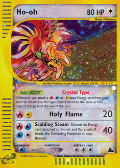 Ho-oh – Rare Secret – Skyridge