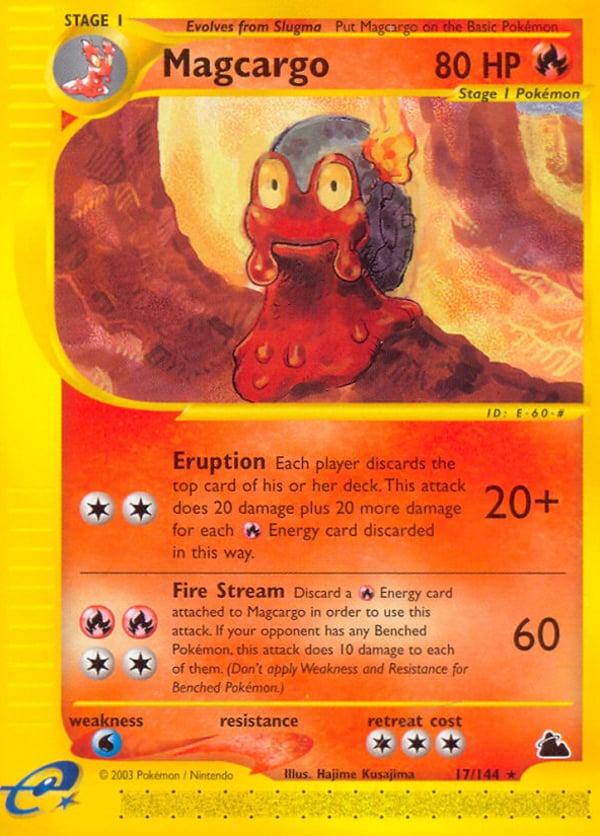 Magcargo – Rare – Skyridge