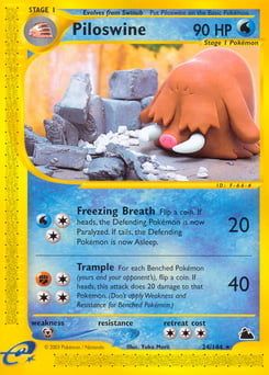 Piloswine – Rare