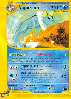 Vaporeon – Rare