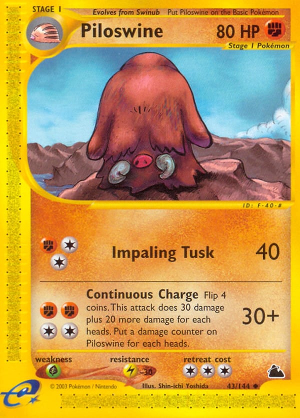 Piloswine – Skyridge