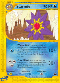 Starmie – Uncommon – Skyridge