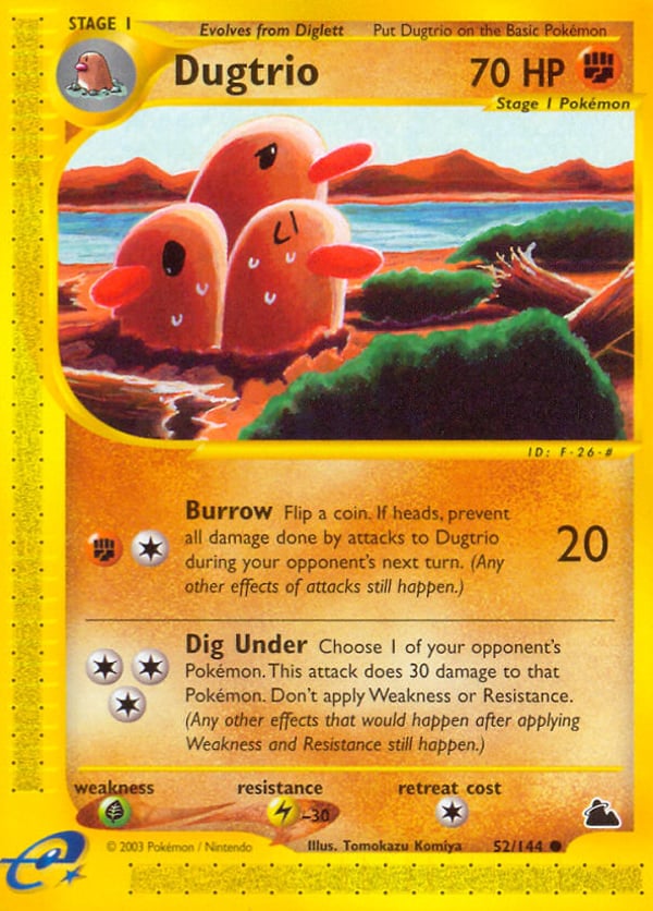Dugtrio – Common – Skyridge