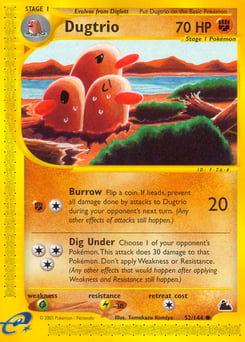 Dugtrio – Common – Skyridge