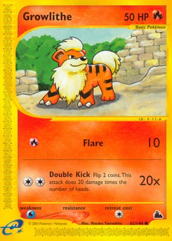 Growlithe – Common – Skyridge