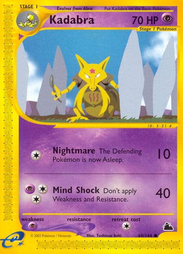Kadabra – Common – Skyridge