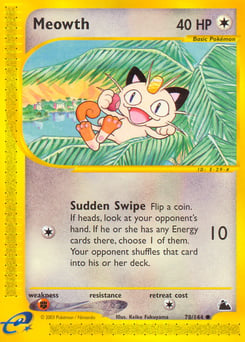 Meowth – Common – Skyridge