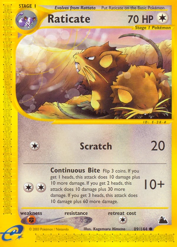 Raticate – Common – Skyridge