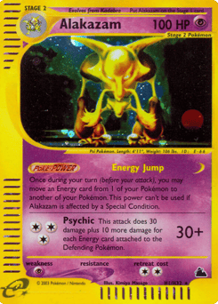 Alakazam – Rare Holo – Skyridge