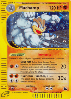 Machamp – Rare Holo – Skyridge