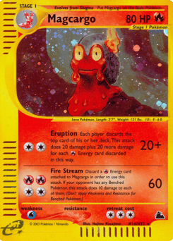 Magcargo – Rare Holo