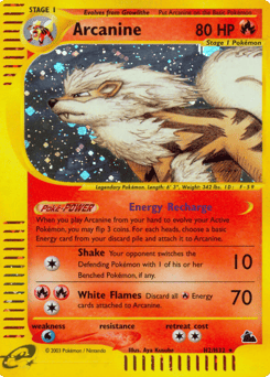 Arcanine – Rare Holo – Skyridge