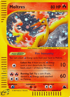 Moltres – Rare Holo – Skyridge