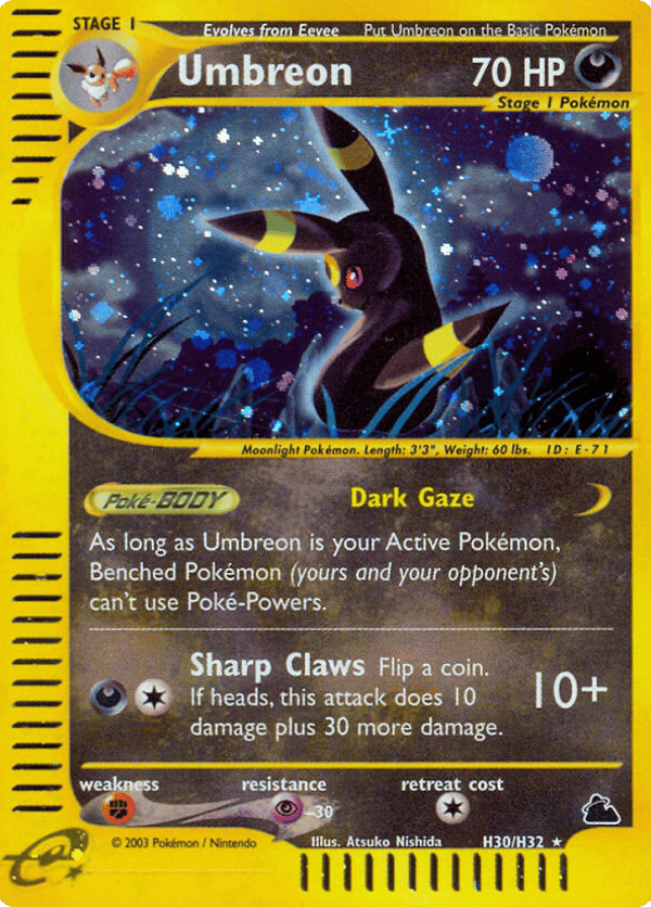Umbreon – Rare Holo – Skyridge