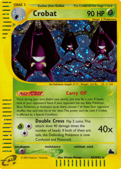Crobat – Rare Holo – Skyridge