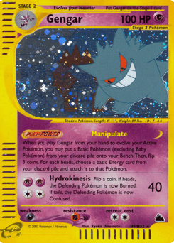 Gengar – Rare Holo – Skyridge